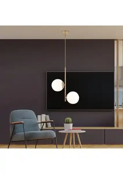 Apliqa Malibu 2 Li Eskitme Modern Avize - Şık ve Dayanıklı İç Mekan Aydınlatması