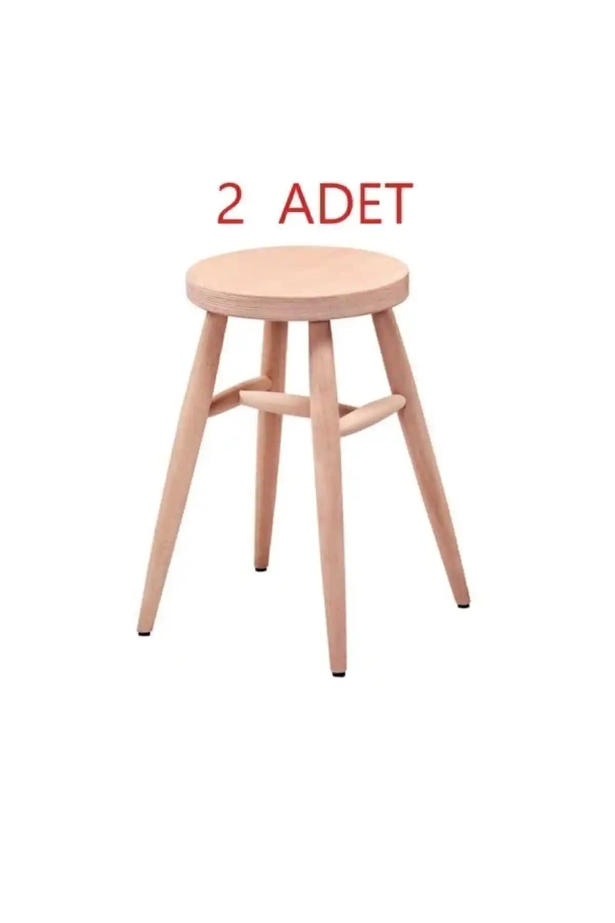 ASL HOME Ahşap Tabure: Dayanıklı ve Estetik Retro Tasarım Mobilya Parçası