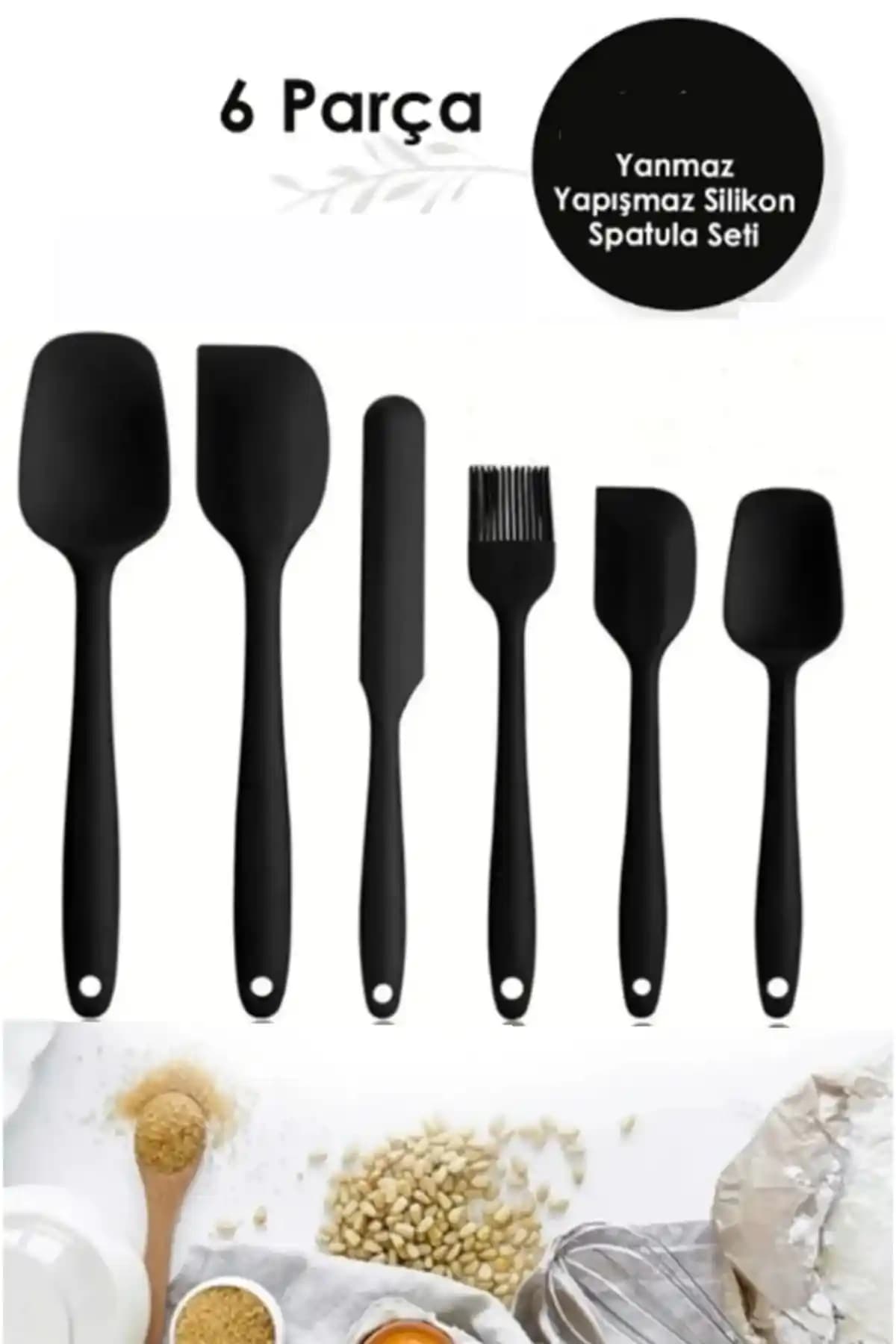 AyGören Home 6’lı Silikon Mutfak Seti Yüksek Kalite ve Dayanıklılık Sağlar