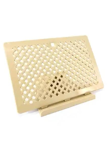 Bilgi Kitabevi Plastik Rahle Krem: Dayanıklı ve Estetik Masaüstü Kitap Destek Ürünü