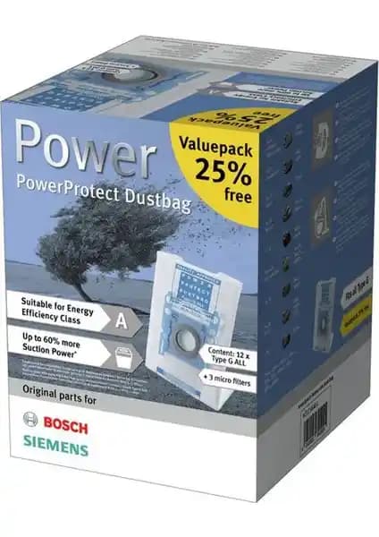 Bosch G ALL Power Protect Uyumlu Toz Torbası: Yüksek Performans ve Hijyen Standartları