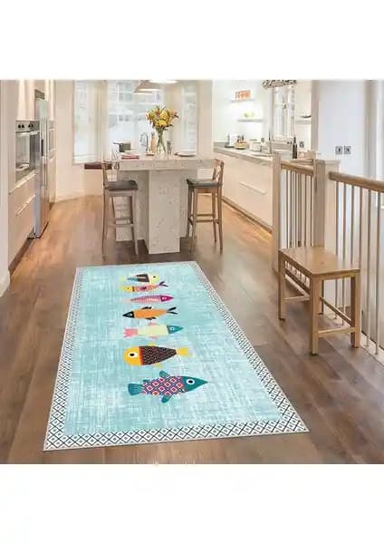 Confidence Home Dijital Baskılı Yıkanabilir Kaydırmaz Mutfak Halısı Özellikleri ve Kullanım Avantajları