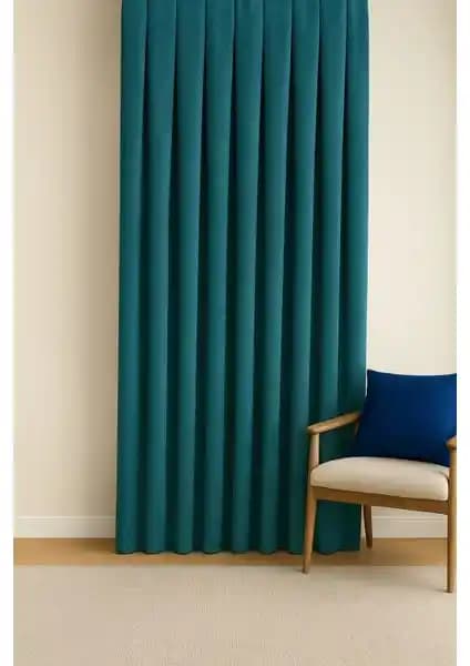 Cortibo Barcelona Kadife Dokulu Fon Perde: Modern ve Şık Tasarım Özellikleri