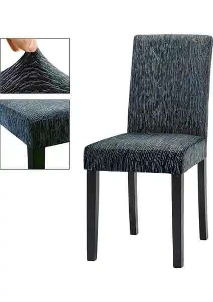 Elgeyar Jakarli Sandalye Örtüsü: Esneklik ve Estetiği Bir Arada Sunan Pratik Çözüm