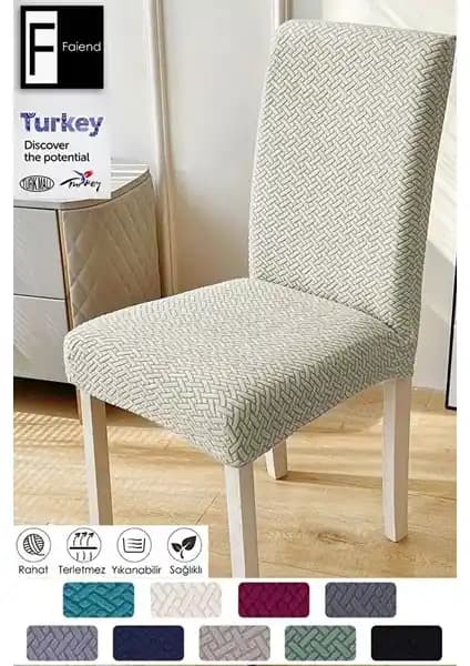 Faiend Tuğla Desen Sandalye Kılıfı: Estetik ve Fonksiyonellik Sunan Dayanıklı Ürün