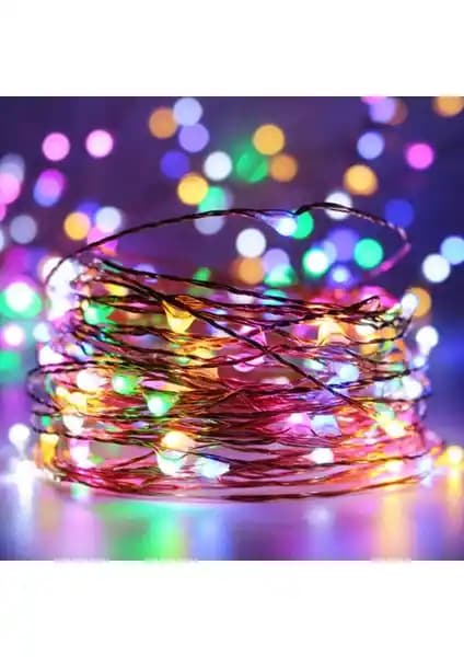 Fervo 3 Metre RGB Şerit Peri Led Pilli: Taşınabilir ve Çok Yönlü Dekoratif Aydınlatma Çözümü