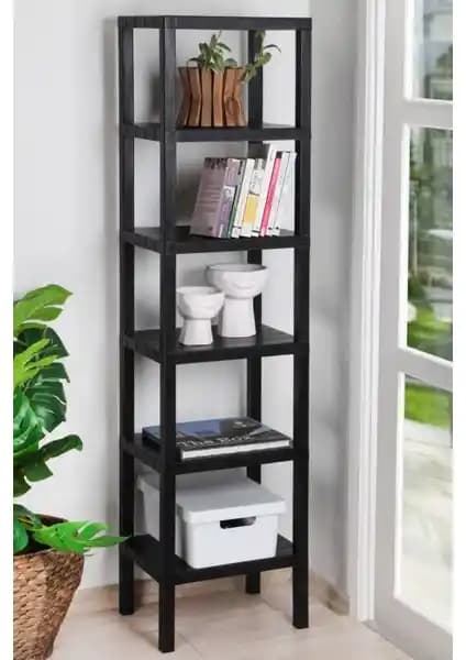 Frapan Home 6 Katlı Plastik Raf Ünitesi: Dayanıklı ve Modüler Depolama Çözümü