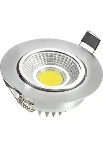 Garra Cob Krom Kasa Sarı Işık Trafolu 5 Watt LED Spot Armatür İnceleme ve Özellikleri