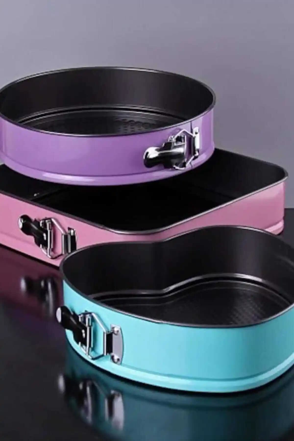 Genel Markalar 3 Parça Metal Kelepçeli Kek Kalıbı Seti İncelemesi ve Kullanım Özellikleri