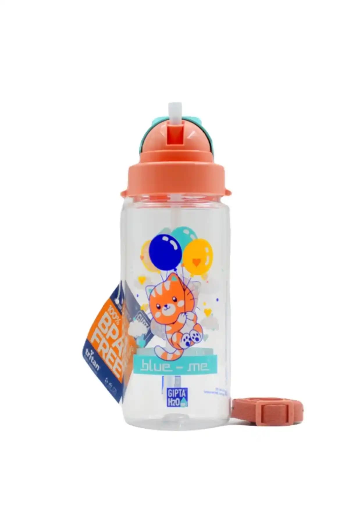 Gıpta Blue Me Tritan 500 Ml Pipetli Kedi Desenli Matara İncelemesi ve Kullanım Özellikleri