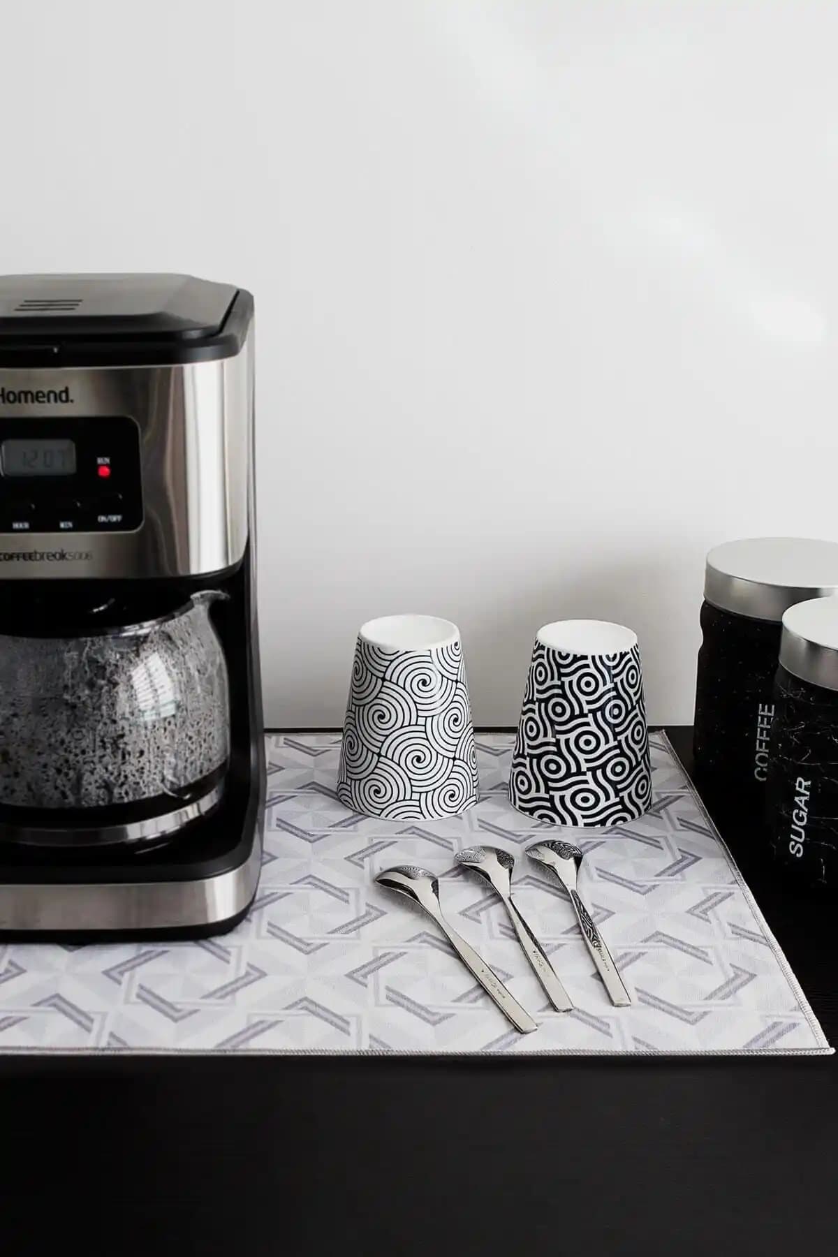 HAMUR Baskılı Bulaşık Kurutma Matı: Pratik ve Estetik Mutfak Çözümü