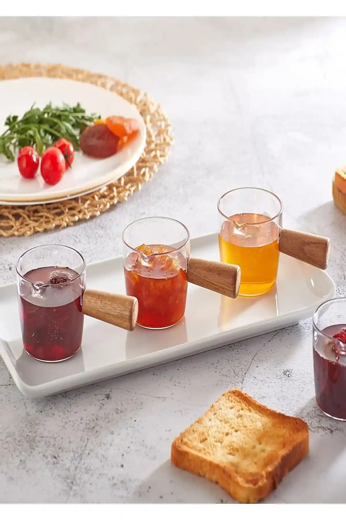 HCB Ticaret 2'li Ahşap Saplı Mika Mini Sosluk Ürünü İncelemesi ve Özellikleri