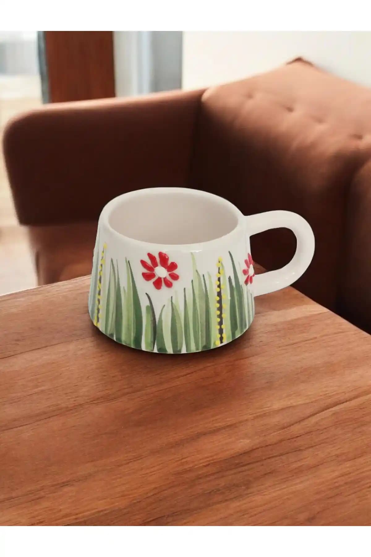 İlbay Çini Takı Seramik Kahve Fincanı: Geleneksel Türk Çini Sanatı ve Modern Tasarımın Buluşması