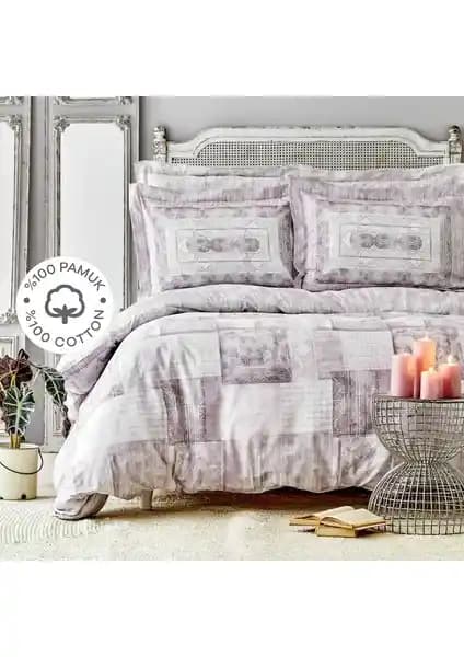 Karaca Home Carell Mürdüm %100 Pamuk Çift Kişilik Nevresim Takımı Detaylı İnceleme