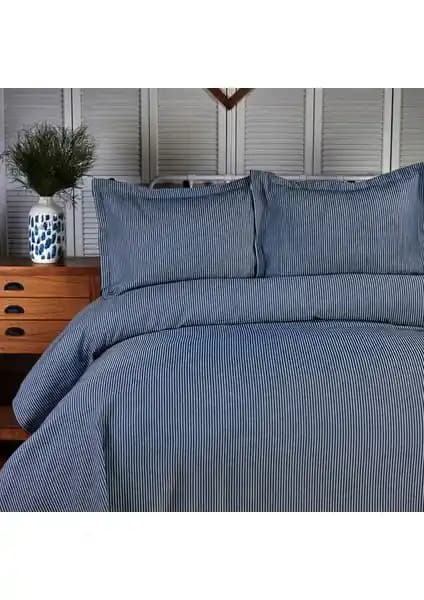 Karaca Home Lexus Mavi Çift Kişilik Yatak Örtüsü Seti Estetik ve Fonksiyonellik