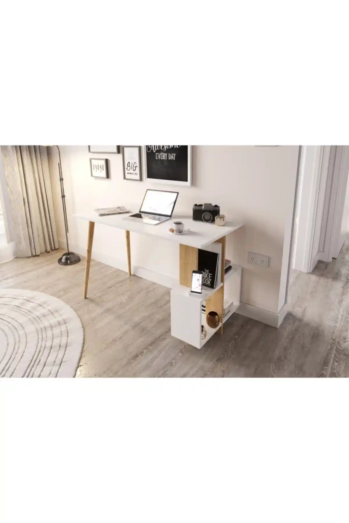 Lagomood Side Çalışma Masası: Modern ve Çevre Dostu Tasarım ile Fonksiyonellik