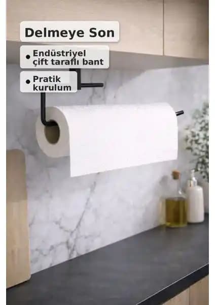 Le Touche Siyah Rulo Havluluk ve Peçetelik: Dayanıklı ve Estetik Montaj Çözümü