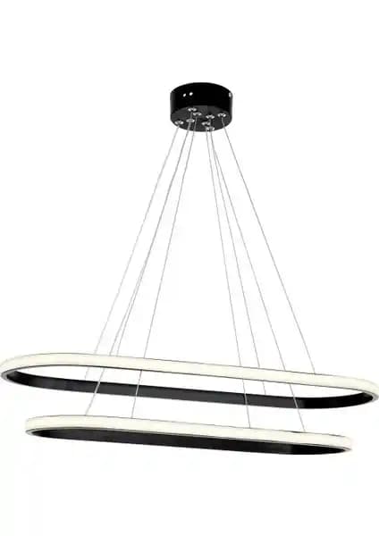 LED Avize Karşılaştırması: Siyah Elips ve Kavis Modelleri Analizi