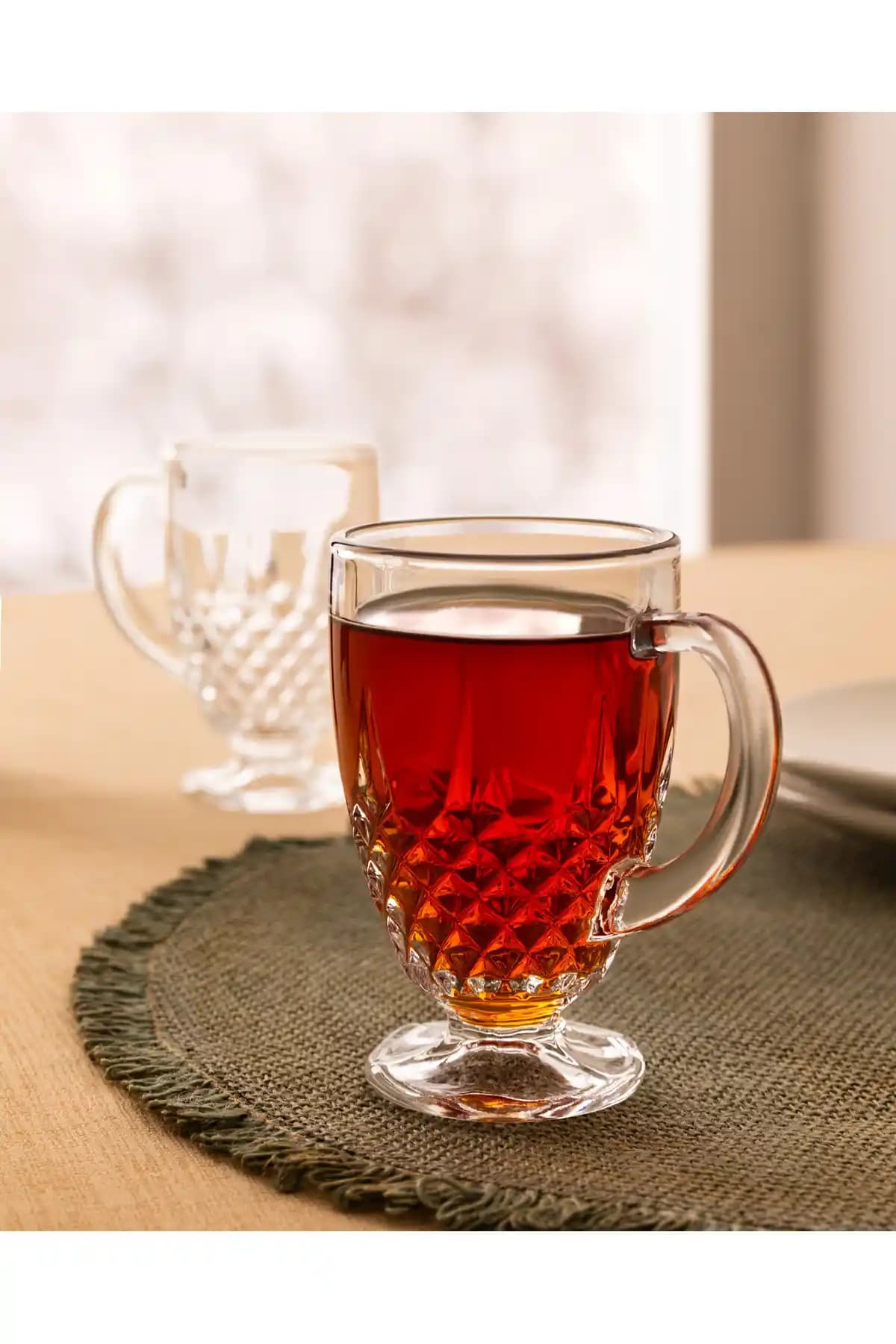 Madame Coco Lasalle 4'lü Çay Fincanı Seti Estetik ve Dayanıklı Tasarımıyla Günlük ve Misafirlik Kullanımı İçin Uygun