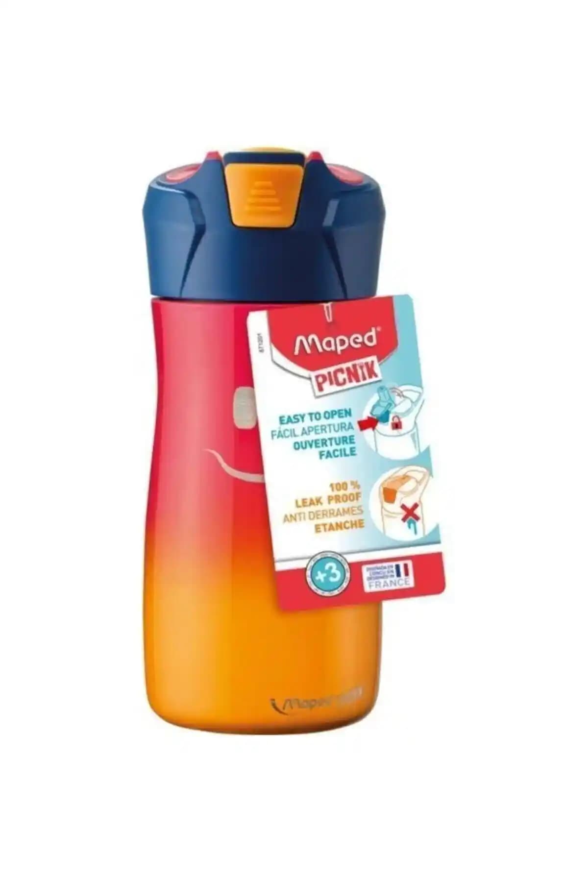 Maped Picnik 430ml Çelik Matara Güçlü Dayanıklık ve Şık Tasarım Bir Arada