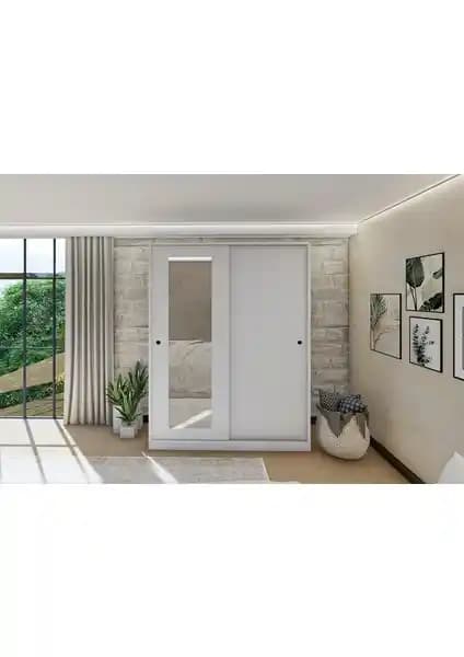 Metalia Gm 347 Menekşe Beyaz Sürgülü Gardırop İnceleme ve Kullanıcı Yorumları