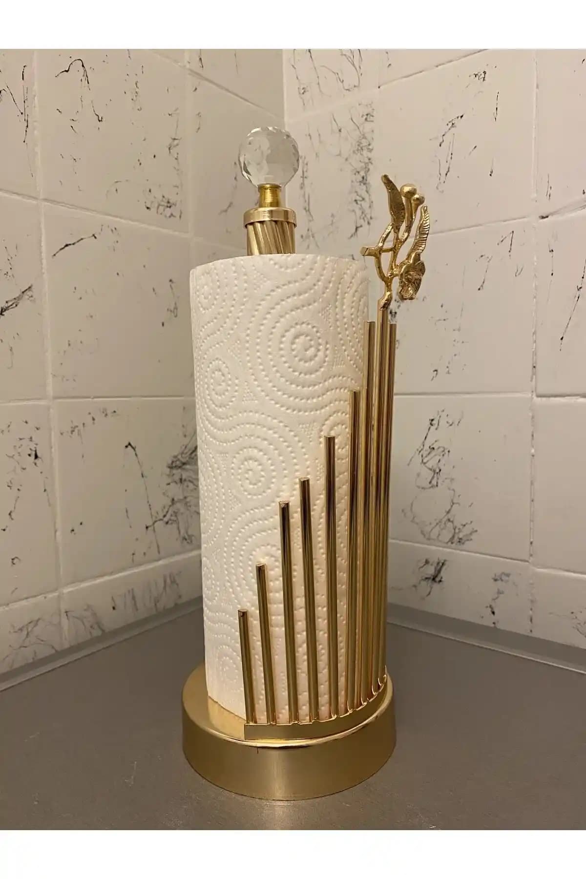 Moda Atölyesi Peçetelik ve Kağıt Havlu Standı Modern ve Şık Tasarımıyla Mutfaklara Zarif Dokunuş