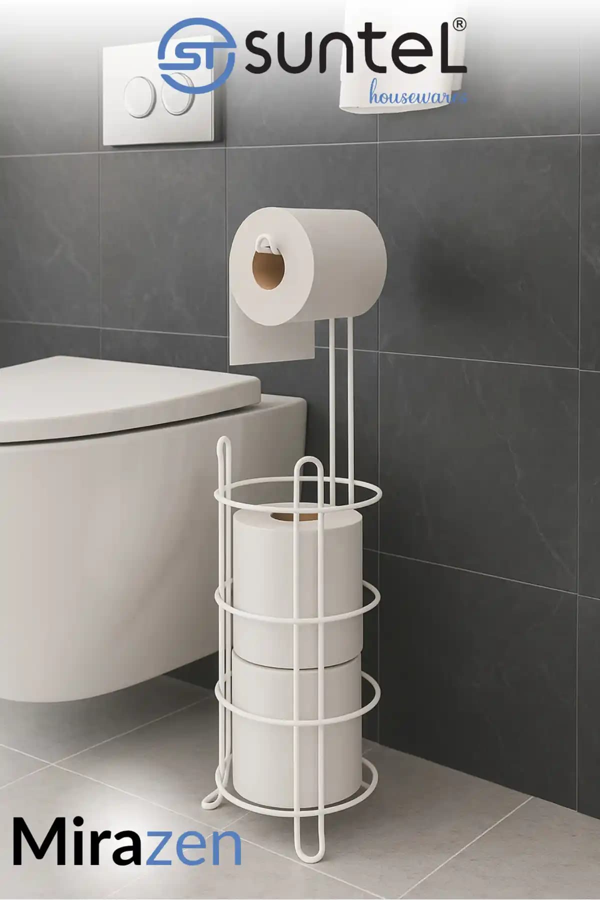 Modern Yedekli WC Kağıdı Standı: Estetik ve Fonksiyonellik Sunan Banyo Aksesuarı