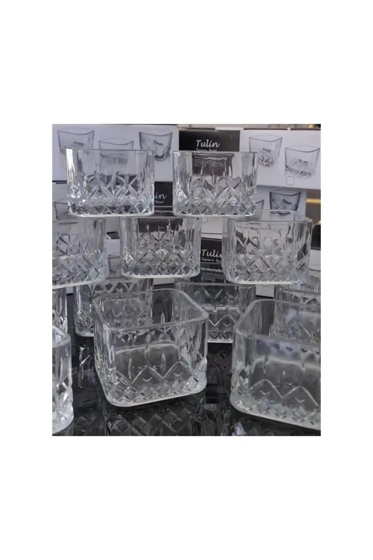 Molino Tulin Kare 6'lı Magnolia Kase Seti Estetik ve Fonksiyonel Tasarım