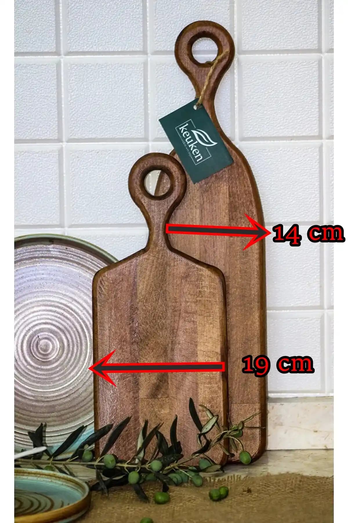 Nordic Style ve Keukenwood Koyu Ceviz Kesme ve Servis Tahtası Ürün Özellikleri ve Kullanım Avantajları