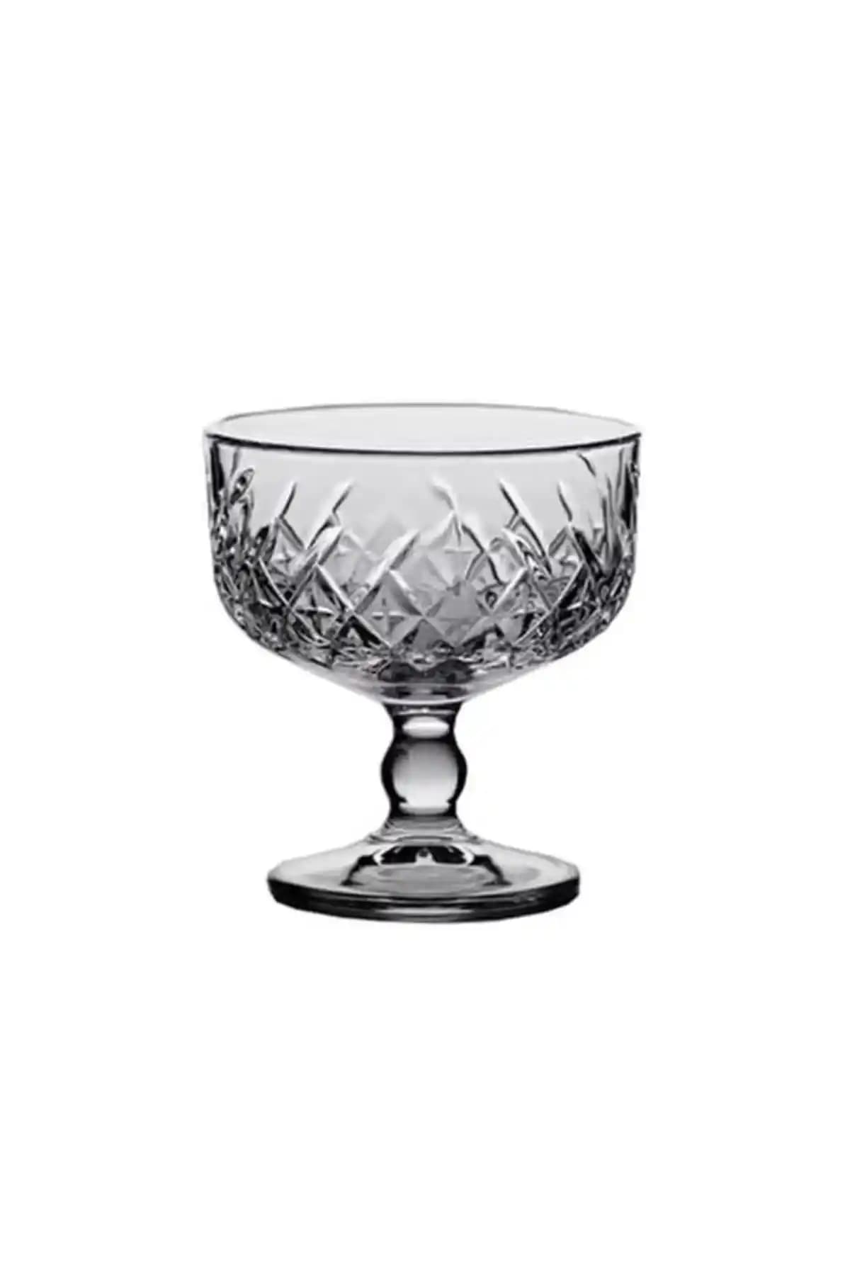 Paşabahçe Timeless Ayaklı Dondurmalık Cup Seti 250 cc 2'li Modern ve Şık Tasarım