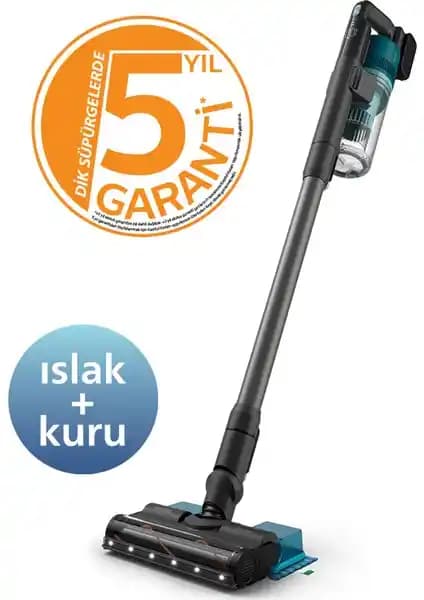 Philips 6000 Serisi Kablosuz Dikey Süpürge: Yüksek Performans ve Kullanım Kolaylığı