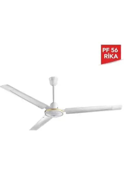 Raks Pf 56 Rika 82 W Tavan Vantilatörü: Dayanıklı Metal Tasarım ve Güçlü Hava Akımı