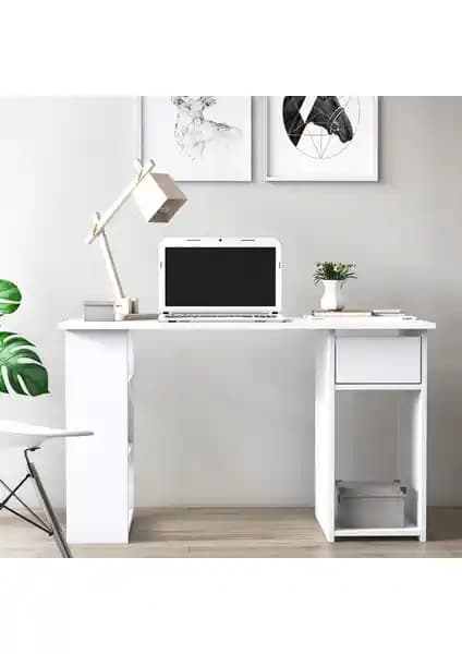 Ruum Store Arma Üç Bölmeli Çekmeceli Çalışma Masası Modern ve Fonksiyonel Tasarım Özellikleri