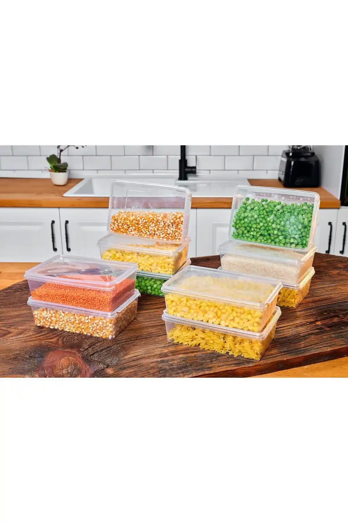 SUPERPUP Plastik Saklama Kabı Seti: Pratik ve Güvenilir Mutfak Çözümü