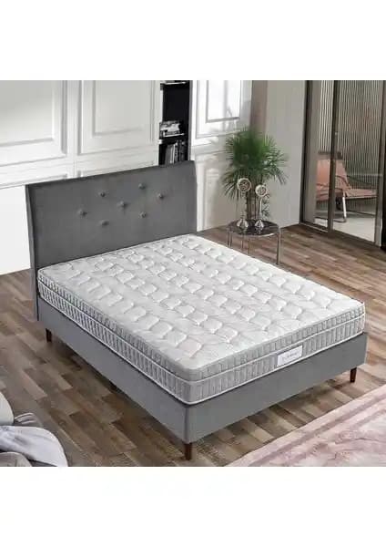 US. Sleeping Ultra Super Gray Yaylı Yatak: Modern ve Dayanıklı Konfor Sunan Tasarım