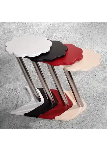 Veys Sehpa 4 Lü Papatya Zigon Sehpa: Modern ve Dayanıklı Ev Dekorasyonu İçin Ürün