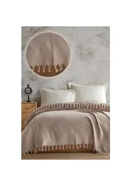 Viaden Çift Kişilik Pike Takımı Doğal Malzemelerle Sürdürülebilir ve Çok Yönlü Kullanım