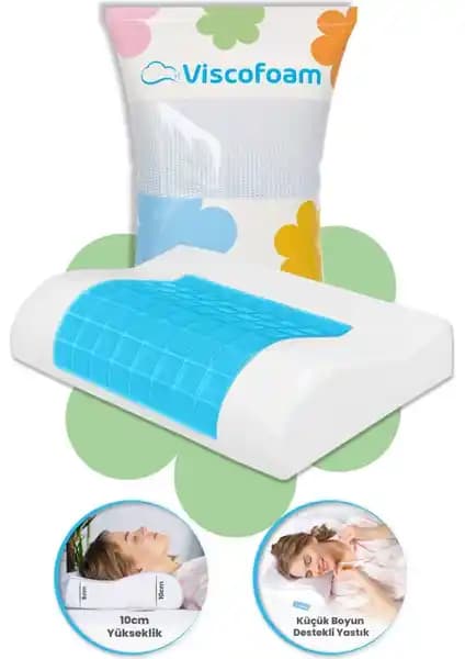 Viscofoam Terletmeyen Ortopedik Boyun Destekli Yastık: Konfor ve Sağlık İçin Modern Uyku Çözümü