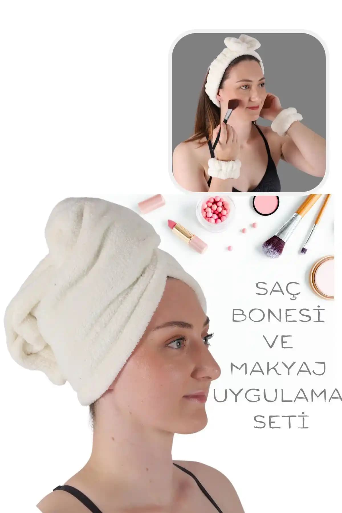 Vosvera Saç Kurulama Bonesi ve Makyaj Uygulama Seti Günlük Bakımda Yenilikçi Çözümler