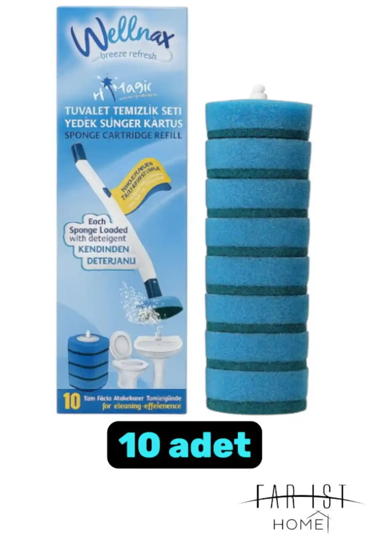 Wellnax Breeze Refresh Kullan At Deterjanlı Tuvalet Süngeri Analizi ve Kullanıcı Yorumları