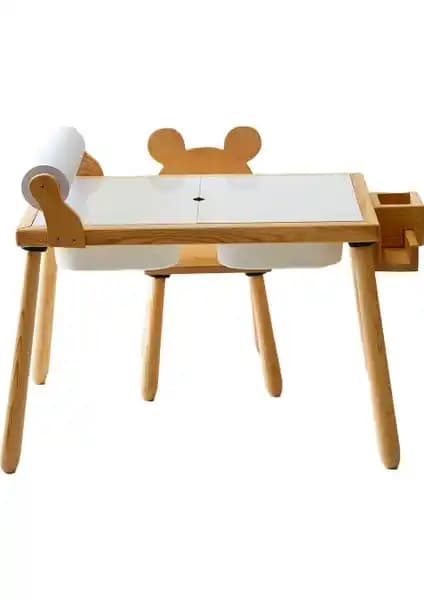 Wood & Joy Doğal Ahşap Duyusal Aktivite Masası İncelemesi ve Özellikleri