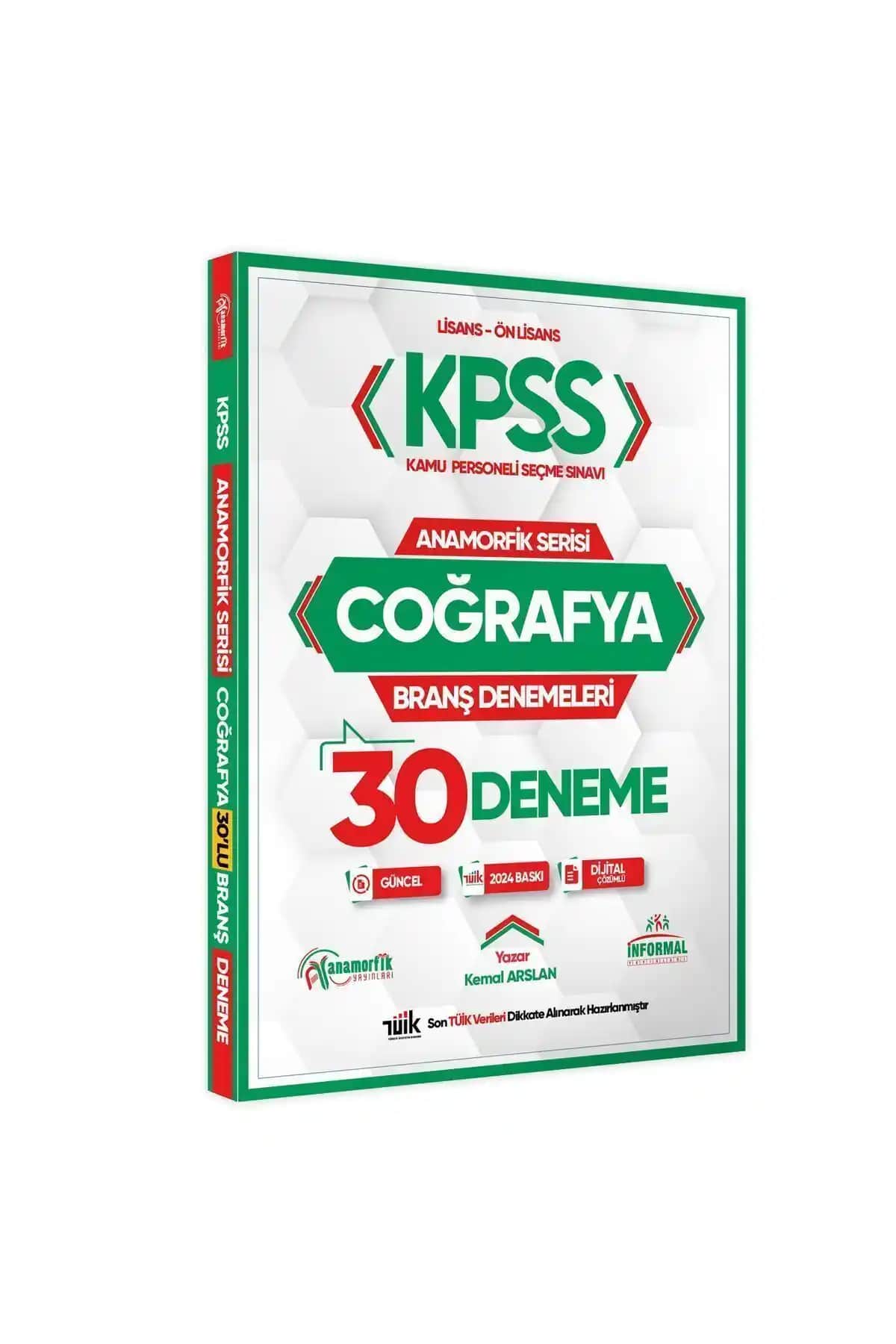 2025 KPSS Coğrafya Anamorfik Serisi 30'lu Deneme Seti Güncel ve Güçlü Kaynak