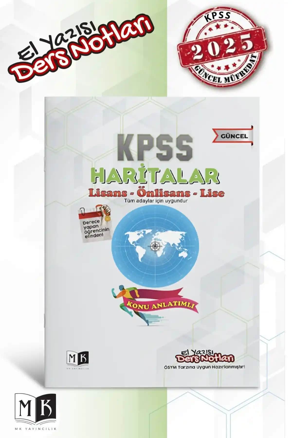 2025 KPSS Coğrafya Haritalar El Çizimi Ders Notları Kitabı İnceleme ve Değerlendirme
