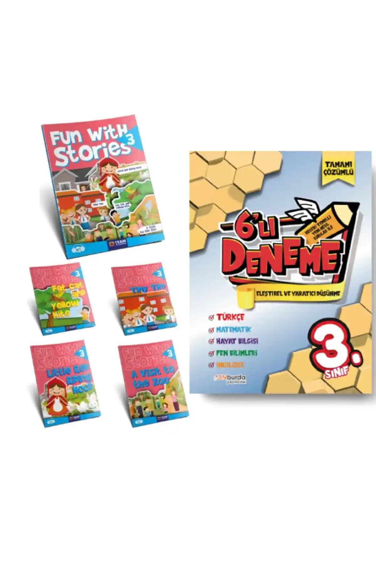 3. Sınıf İngilizce Hikaye Seti - Eğlenceli ve Öğretici İçeriklerle Dil Gelişimi