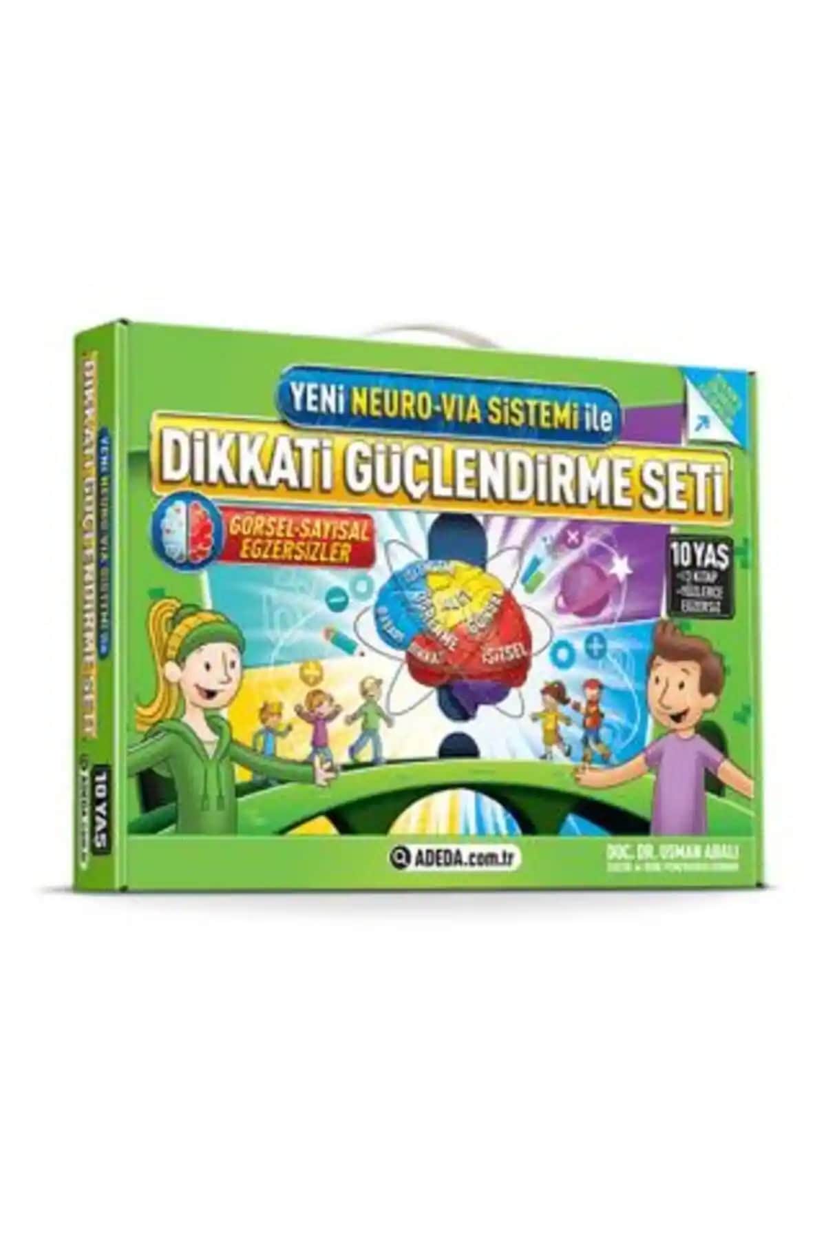 Adeda Yayınları Dikkati Güçlendirme Seti 10 Yaş Çocuklar İçin Gelişmiş Öğrenme Aracı