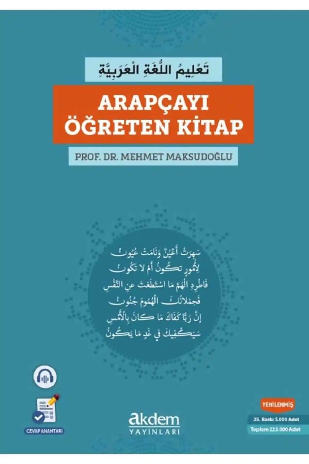 Akdem Yayınları Arapçayı Öğreten Kitap: Temel ve Sistemli Arapça Öğrenme Kaynağı
