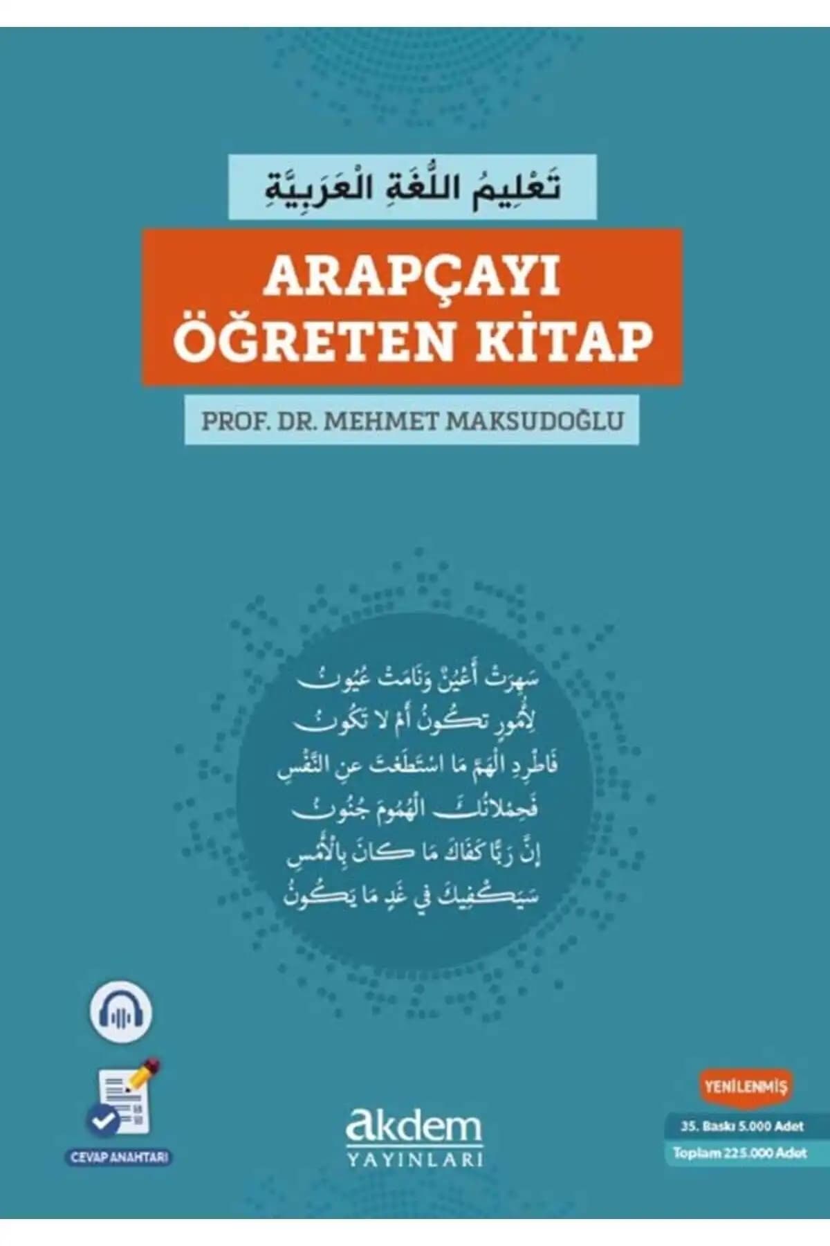 Akdem Yayınları Arapçayı Öğreten Kitap: Temel ve Sistemli Arapça Öğrenme Kaynağı