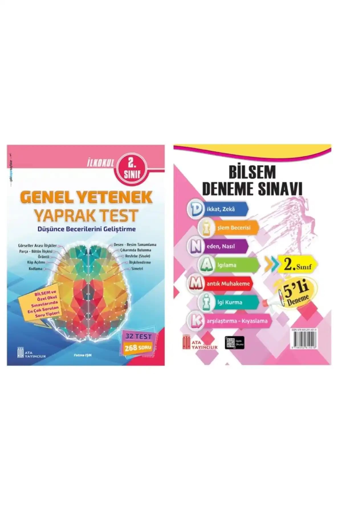 Ata Yayıncılık 2. Sınıf Bilsem Sınavlarına Hazırlık Testi Güncel İçerik ve Etkili Kaynak