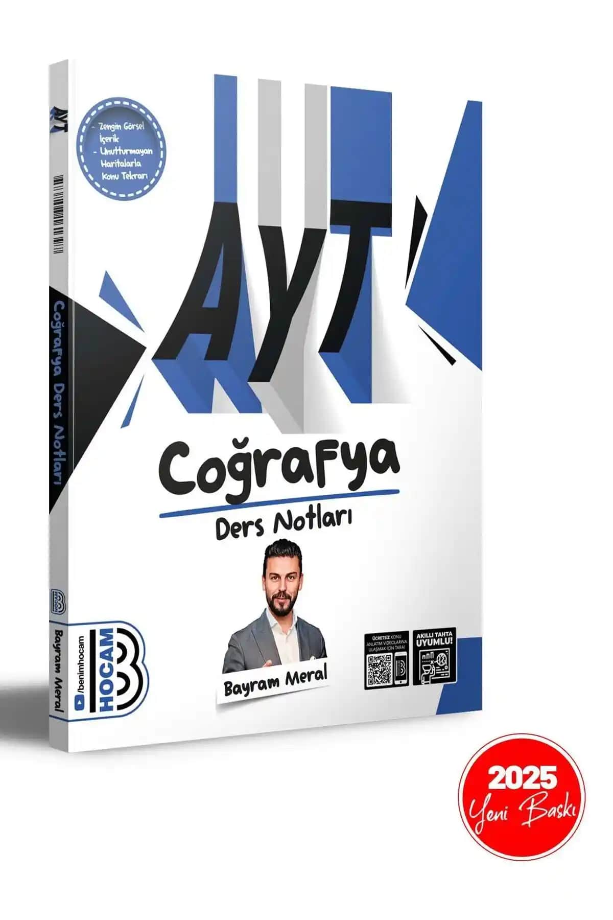 Benim Hocam Yayınları 2025 AYT Coğrafya Video Ders Notları Detaylı ve Kullanışlı Eğitim Kaynağı