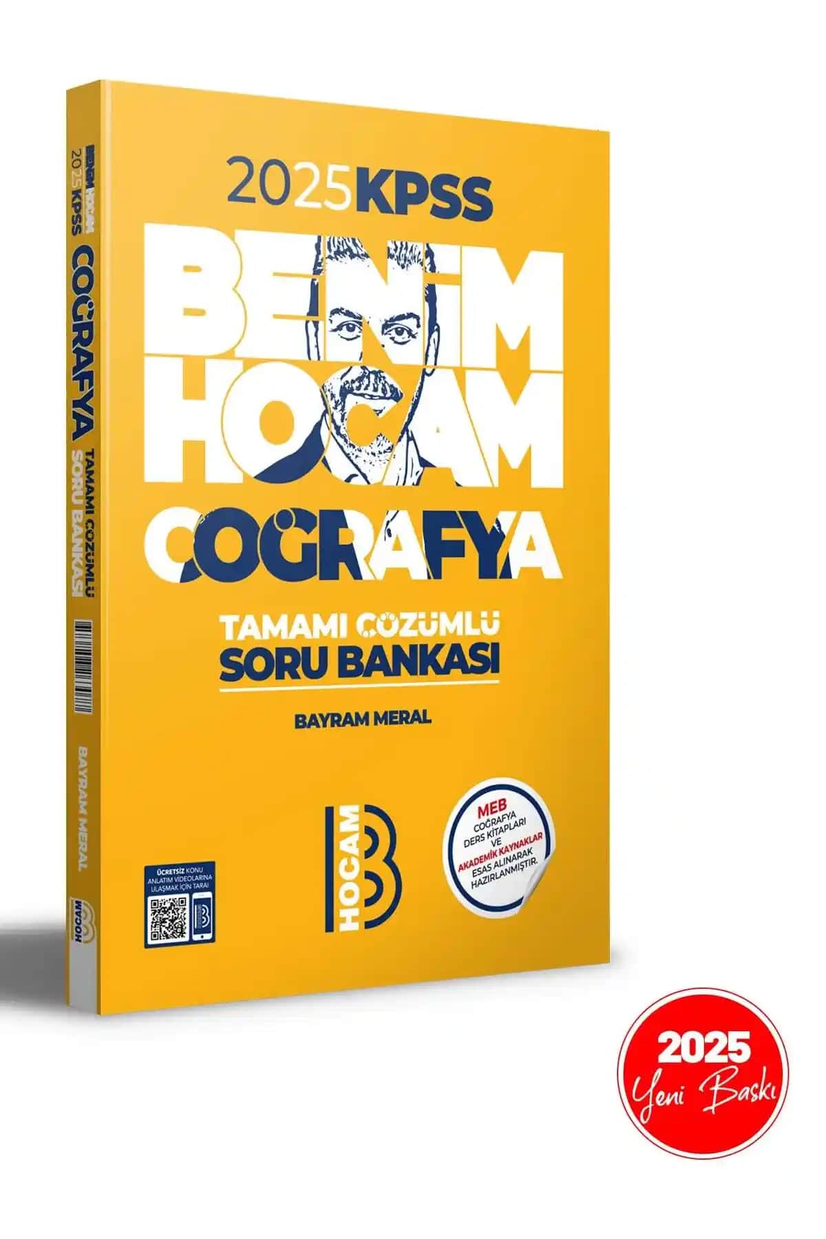 Benim Hocam Yayınları 2025 KPSS Coğrafya Tamamı Çözümlü Soru Bankası Sınava Hazırlık İçin Güçlü Bir Kaynak